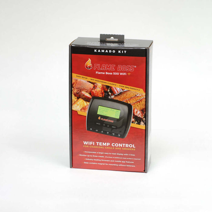 Flame Boss 500 WiFi Smoker Controller & Kamado Adapter Kit - Smoker Guru