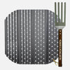 GrillGrates for The XL Green Egg and Big Joe Kamado Grill - 4pcs Set - Smoker Guru