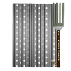 HALF Set of GrillGrates for The Weber Genesis - 3pcs Set - Smoker Guru