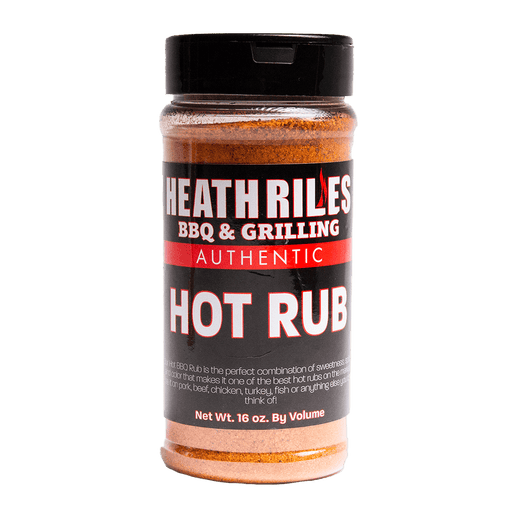 Heath Riles BBQ Hot Rub - 16oz - Smoker Guru