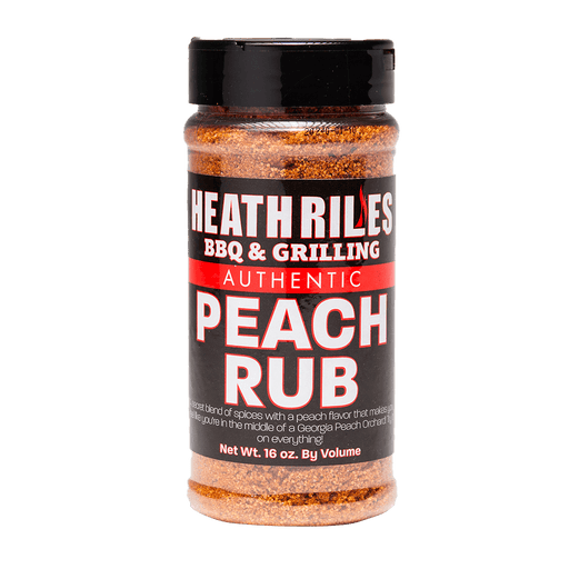 Heath Riles BBQ Peach Rub - 16oz - Smoker Guru