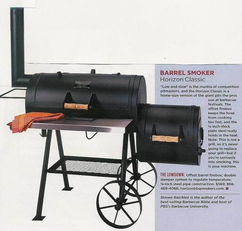 Horizon Smoker 9" x 30" Stainless Steel Front Shelf - Smoker Guru