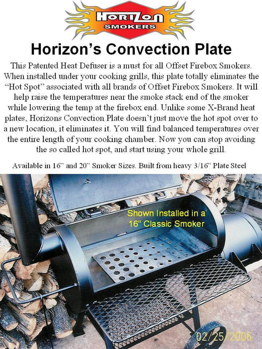 Horizon Smoker Sliding Convection System - 16" Smoker - Smoker Guru