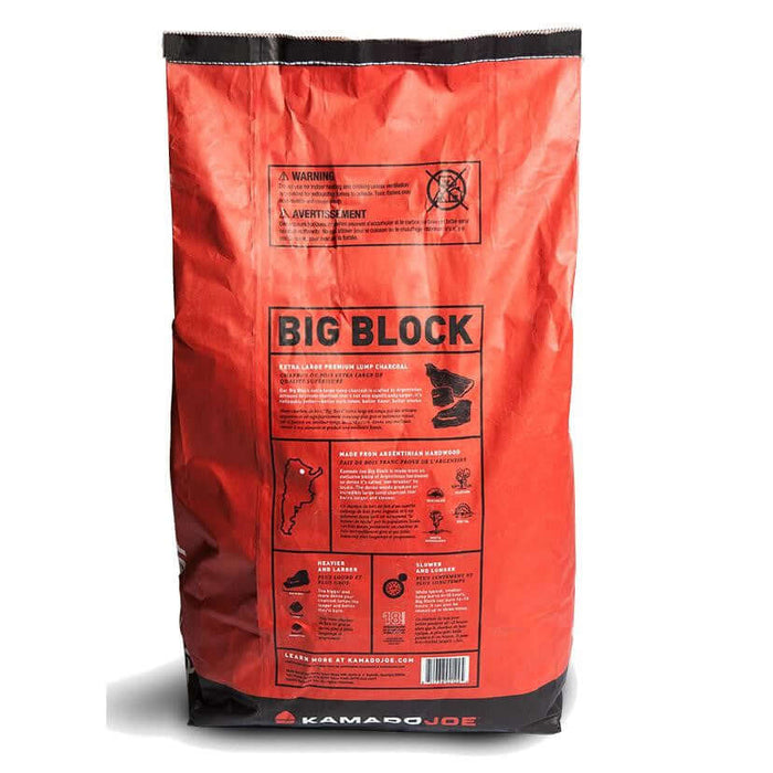 Kamado Joe Big Block XL Natural Lump Charcoal - 20lbs - Smoker Guru