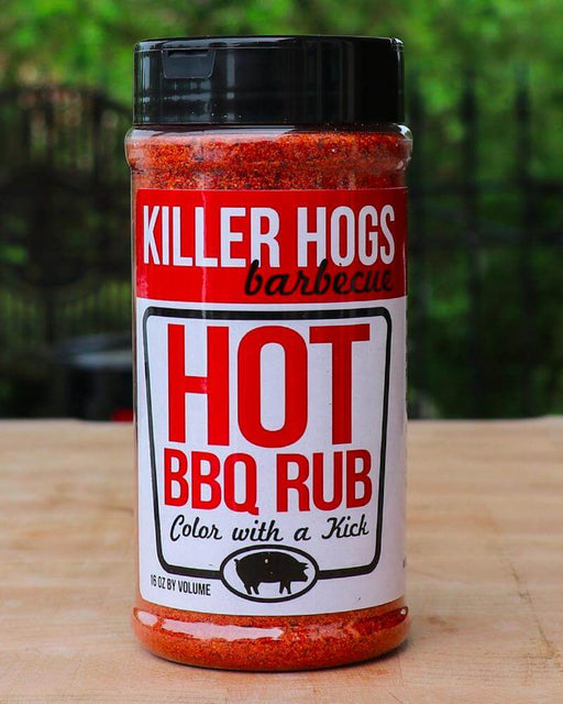 Killer Hogs Hot BBQ Rub - 16oz - Smoker Guru
