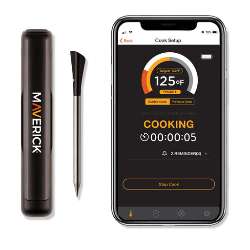 Maverick BT-30 Bluetooth Stake Truly Wireless Intelligent Food Thermometer - Smoker Guru