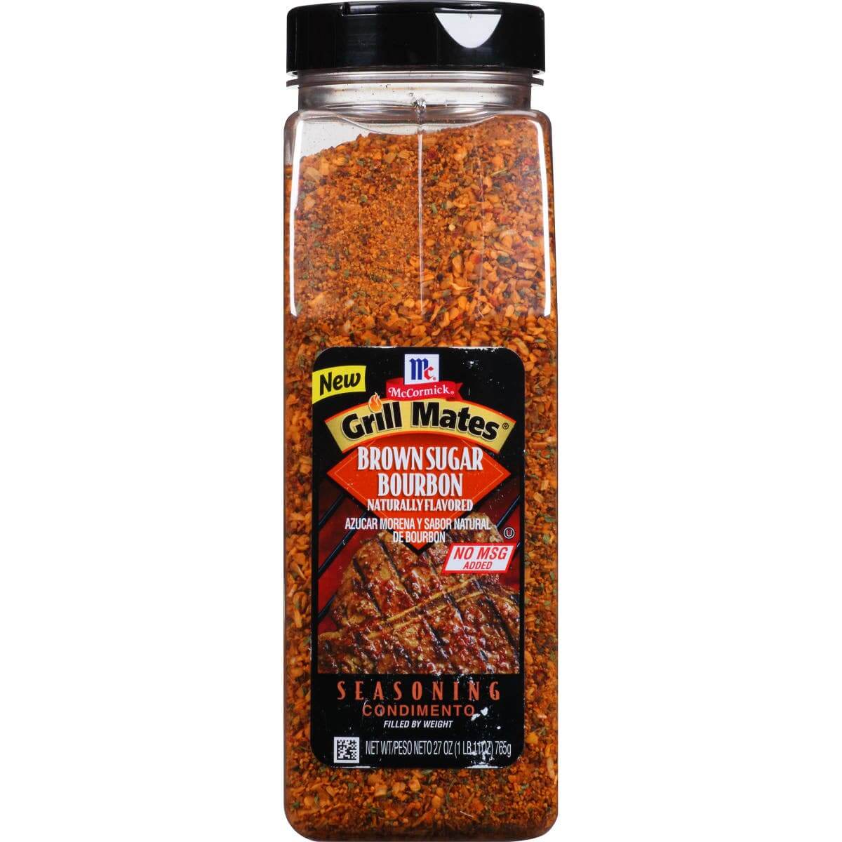 McCormick Grill Mates Brown Sugar Bourbon Seasoning, 27 oz - One 27 Ounce  Container of Brown Sugar