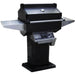 Phoenix Grill Black Grill Head On Black Pedestal Deck/Patio Mount Base - PFMGBOPP/PFMGBOPN - Smoker Guru