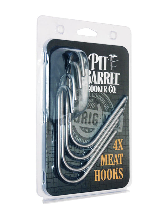 Pit Barrel Cooker Stainless Steel Hooks (4) - AC1006F - Smoker Guru