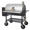Pitts & Spitts - Maverick 1250 Wood Pellet Grill 8" Wheels - Smoker Guru