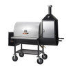 Pitts & Spitts Maverick 2000 Pellet Grill w/ Upright Smoke Box- P-MAV2000-US - Smoker Guru