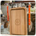 Portable Kitchen Durable Teak Cutting Board - PKUA-CB-TW-X - Smoker Guru
