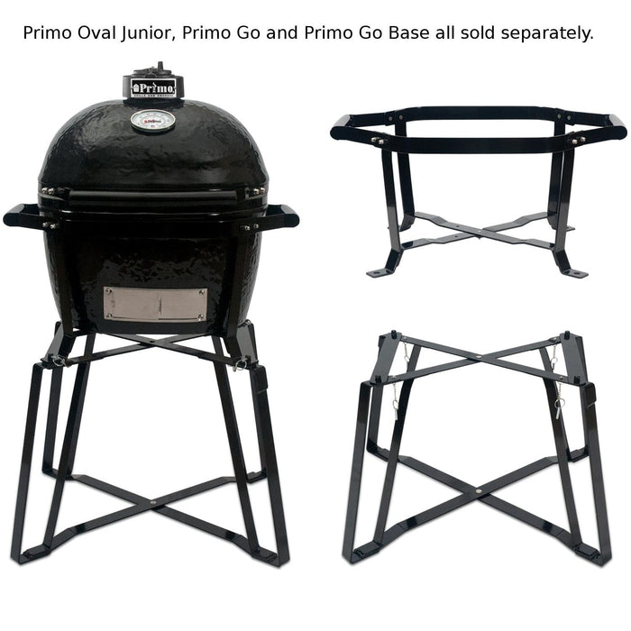 Primo GO Base for Oval JR 200 Ceramic Kamado Grill - PG00322 (Base Only) - Smoker Guru