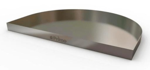 Primo Half Oval Drip Pan For Oval XL 400 Kamado Ceramic Grill - PGXLDP - Smoker Guru