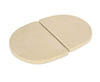 Primo Heat Deflector Plates For Oval XL 400 & Oval G420 Kamado Ceramic Grills (2 pcs) - PG00324 - Smoker Guru