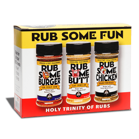 Rub Some Fun - Holy Trinity of Rubs (3 Pack) - Smoker Guru