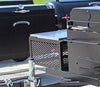 Stainless Steel Lid for Trailer Mounted Woodbox - Smoker Guru
