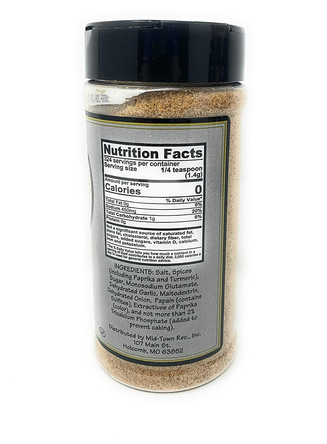 Strawberry's Grand Champion Backyard Steak Shake Seasoning 16 oz.