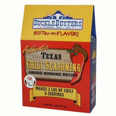 SuckleBusters Authentic Texas Chili Seasoning - Smoker Guru