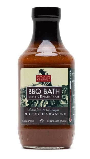 Sweetwater Spice Smoked Habanero BBQ Bath Brine Concentrate - Smoker Guru