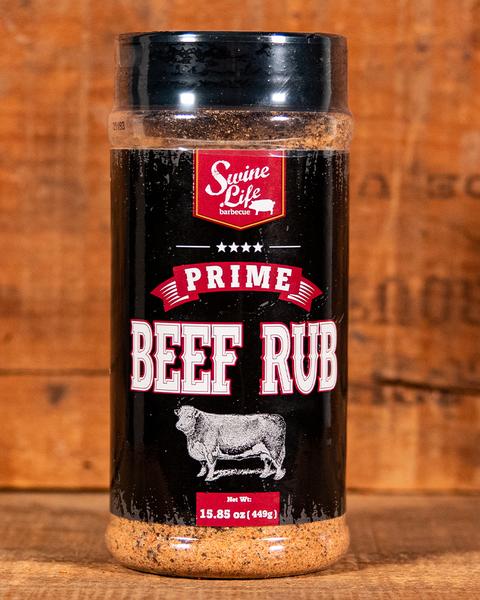 Swine Life Prime Beef Rub - 15.85oz - Smoker Guru