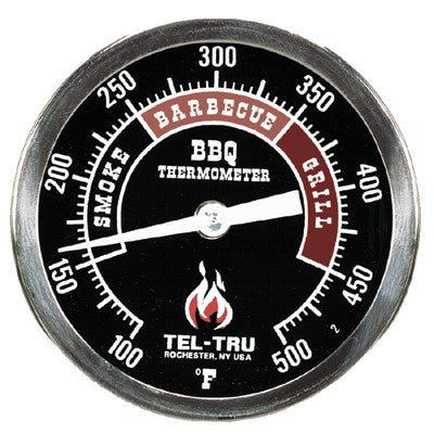 Tel-Tru BQ300 Grill Thermometer + Install Kit - Smoker Guru
