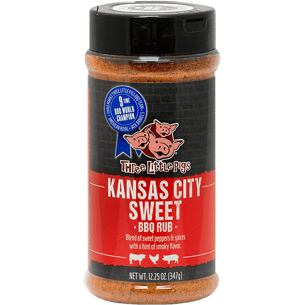 Three Little Pigs Kansas City Sweet BBQ Rub - Smoker Guru