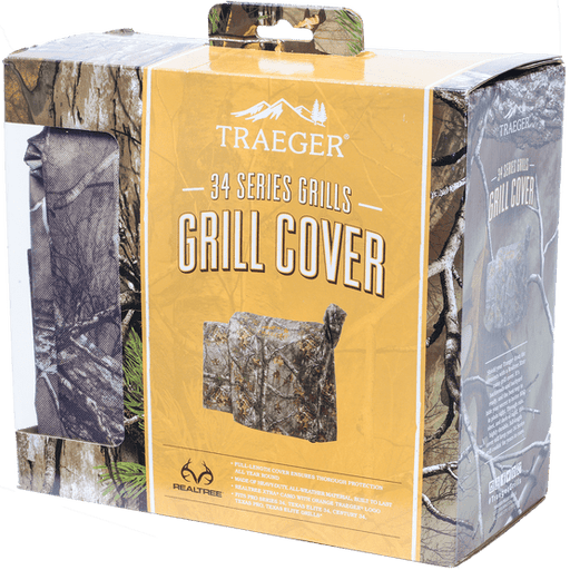 Traeger 34 Series Grills Cover by RealTree Xtra - Smoker Guru