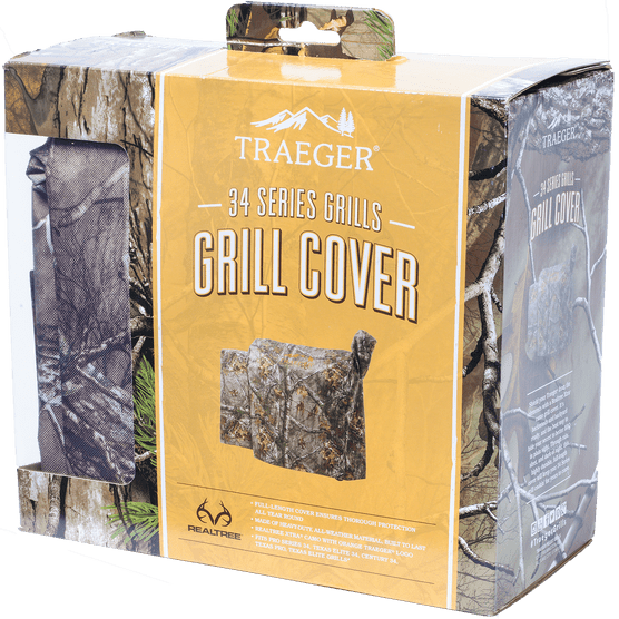 Traeger 34 Series Grills Cover by RealTree Xtra - Smoker Guru