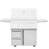 Twin Eagles 30″ Grill Base with Storage Doors, Single Door – TEGB30SD-B - Smoker Guru