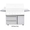 Twin Eagles 36″ Grill Base with Storage Drawers, Single Door – TEGB36SD-B - Smoker Guru