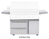 Twin Eagles 42″ Grill Base with Storage Doors, Single Door – TEGB42SD-B - Smoker Guru
