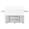 Twin Eagles 54″ Grill Base with Storage Drawers, Two Doors – TEGB54SD-B - Smoker Guru