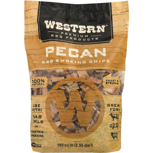 Western Premium BBQ Pecan Smoking Chips - Smoker Guru