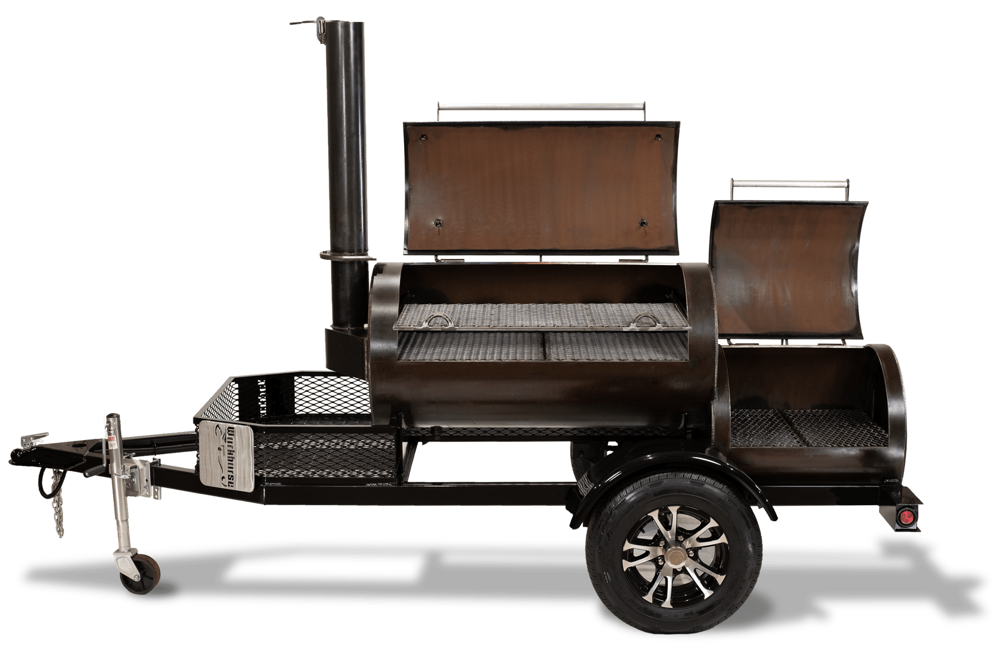 Workhorse 1975t Road-Worthy Offset Pit Smoker Trailer