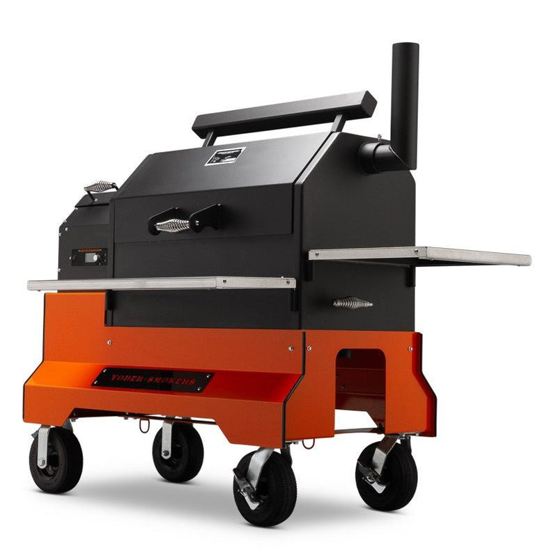 Yoder YS640s Pellet Grill with 2pc Diffuser Competition Cart